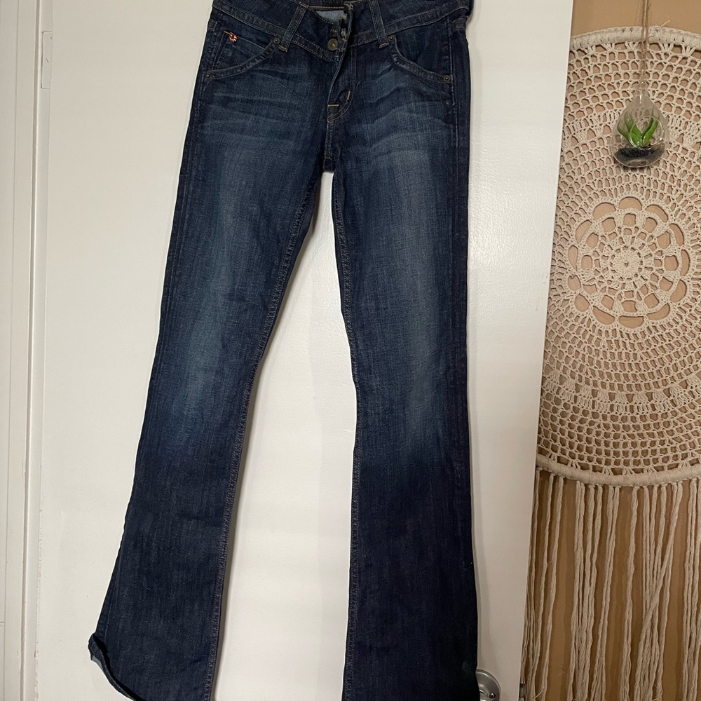 Hudson boot cut dark wash jeans size 26